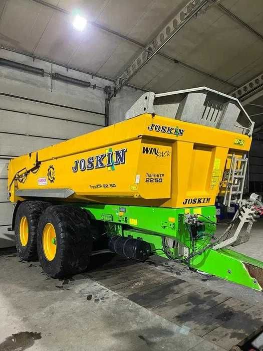 WYNAJEM Joskin Krampe Beco przyczepa budowlana rolnicza tandem mulda