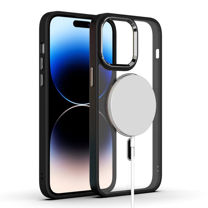 Tel Protect Magnetic Clear Case Do Iphone 11 Pro Max Łososiowy