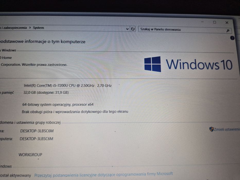 Laptop Acer 32Gb RAM, 512Gb + 120Gb krafika Dedykowana