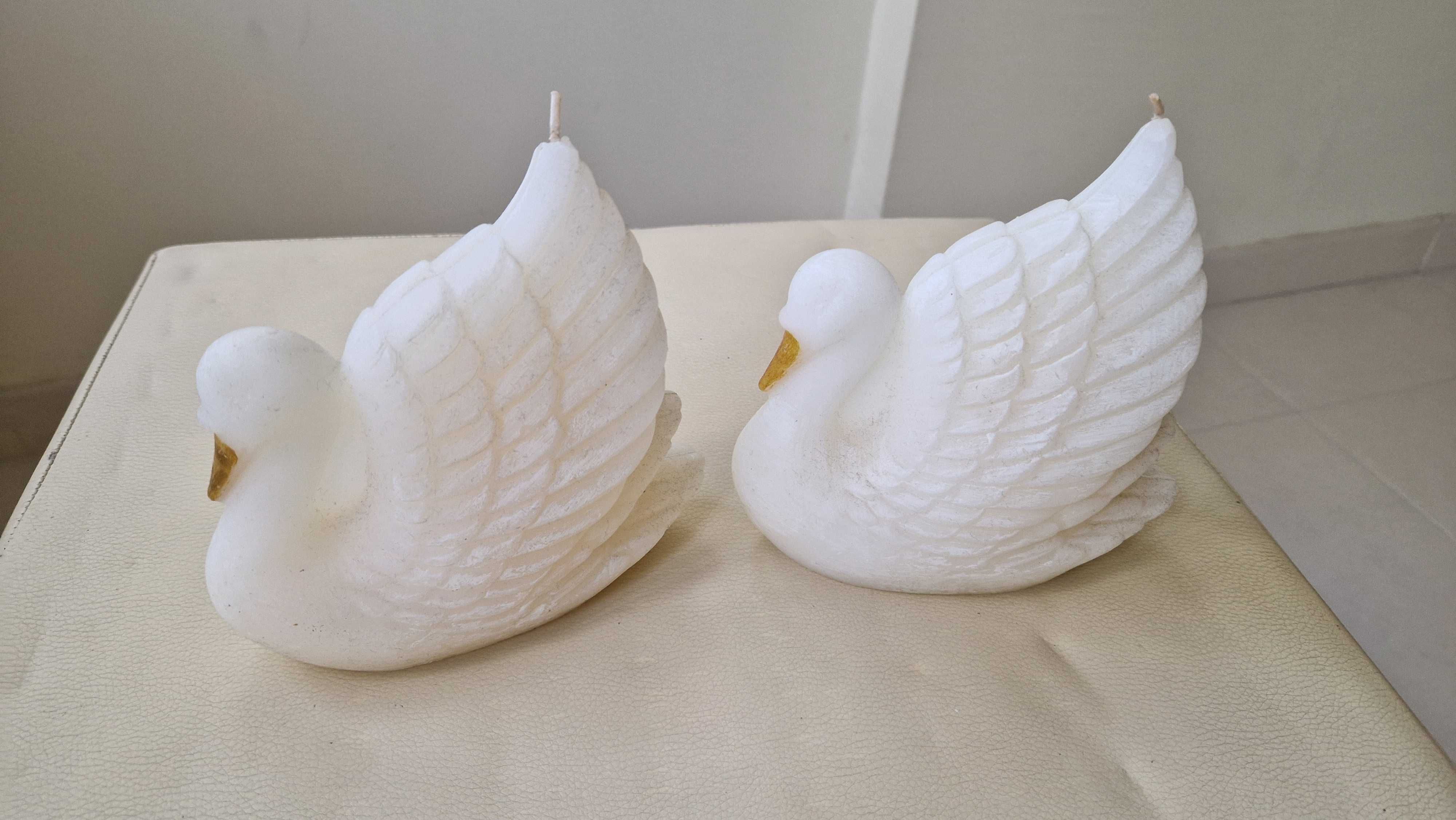 2 velas em forma de Cisne da Zara Home