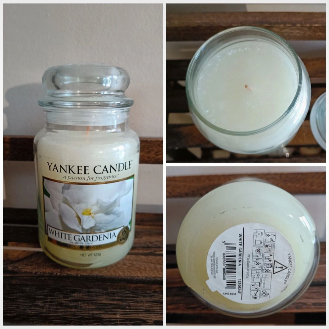 Yankee Candle White Gardenia 2012r. UNIKAT nowa świeca zapachowa