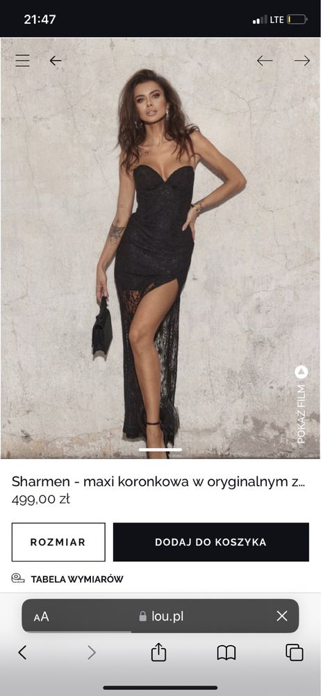 Sukienka wieczorowa LOU