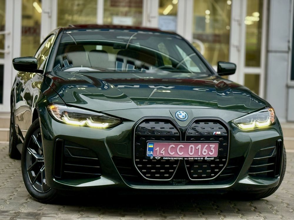 BMW i4 2024 запас хода 550 км