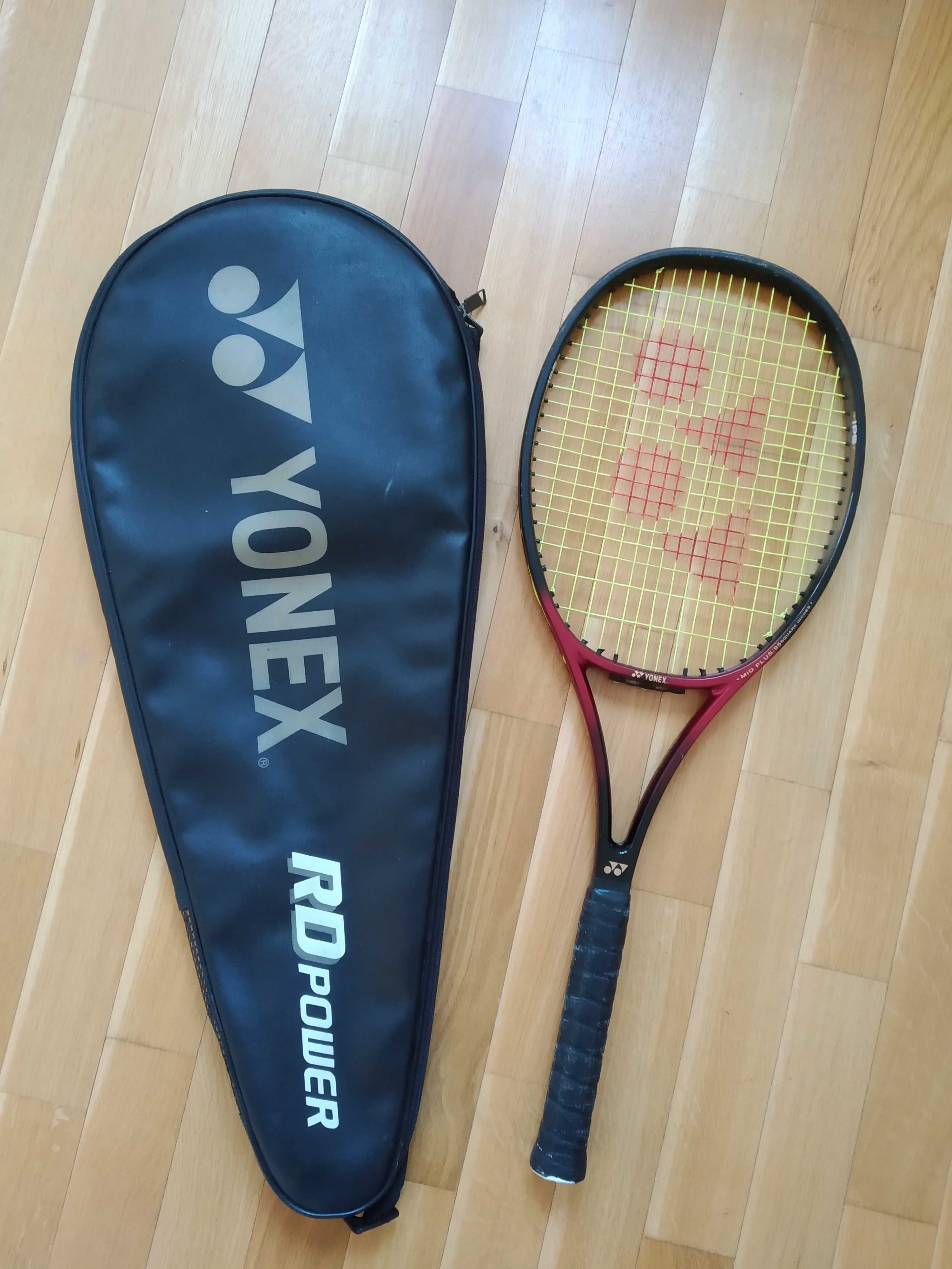 rakieta tenisowa Yonex Japan MD RD power10 Long Marcelo Rios unikatowa