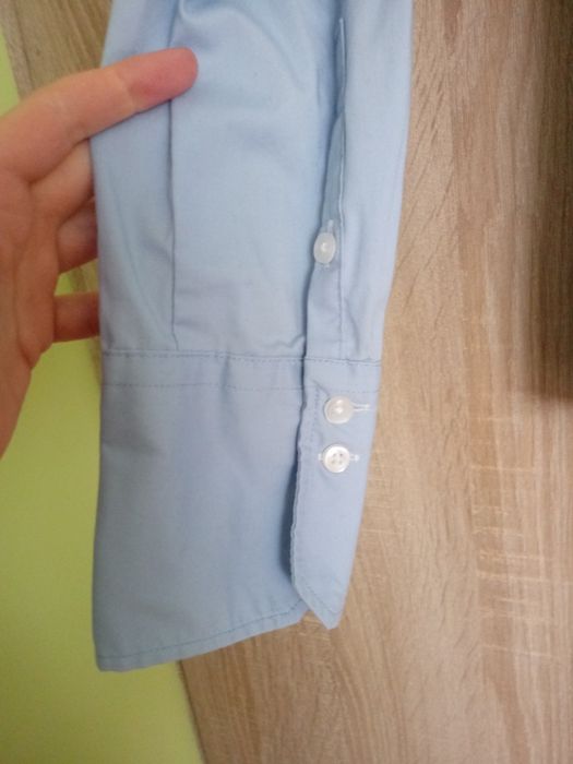 Koszula błękitna gładka