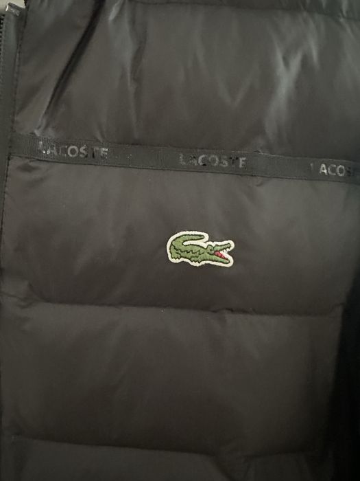 Мужская куртка Lacoste демисезонная S-M размер (оригинал)