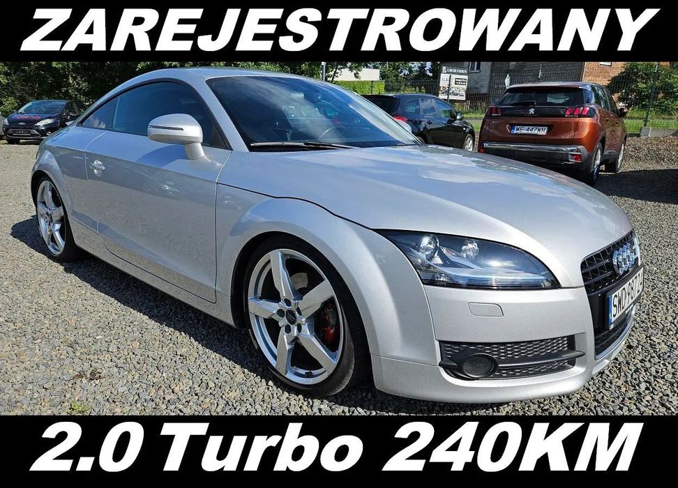 Audi TT Coupé 2.0 TFSI 240KM Bardzo Zadbane GWARANCJA Oryginalny Przebieg