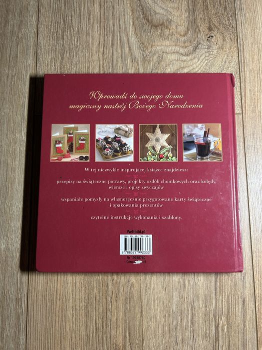 Książka magia świąt tradycyjne przepisy kulinarne i świąteczne ozdoby