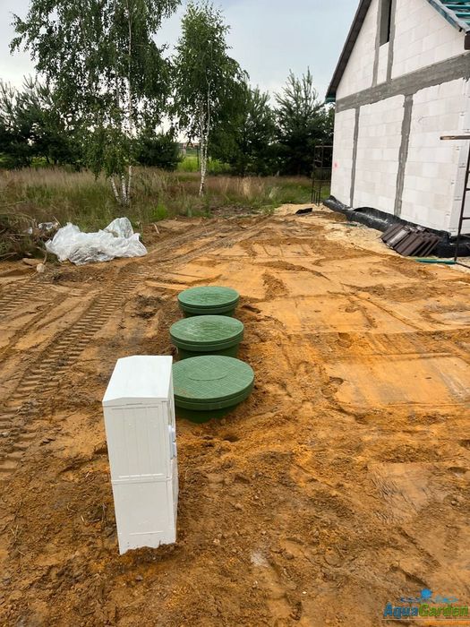 Przydomowa biologiczna drenażowa oczyszczalnia ścieków MONTAŻ BIO-TECH