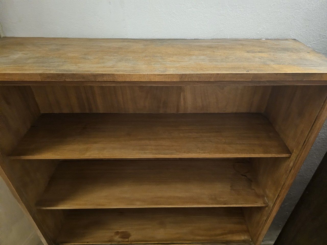 Biblioteczka kredens komoda na książki prl art deco drewniana z szybą