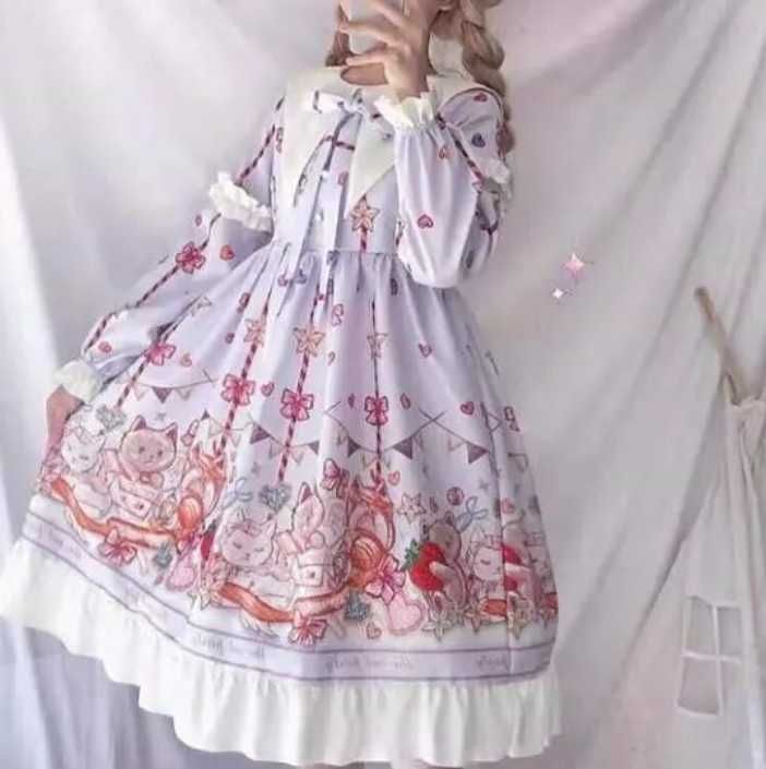 Sukienka Lolita Nowa japan style Rozm.M