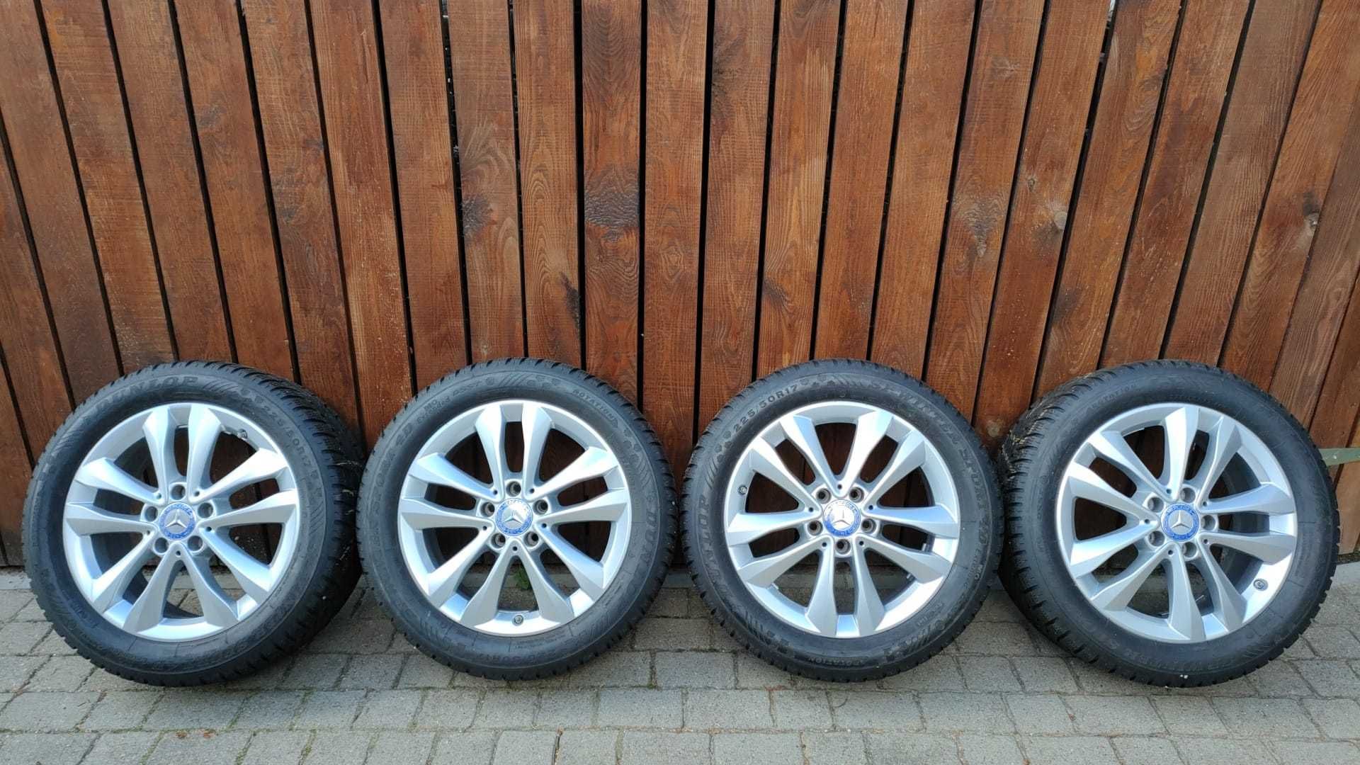 Koła Mercedes Audi Vw 17'' 5x112 opony 225/50/17 (OL1134)