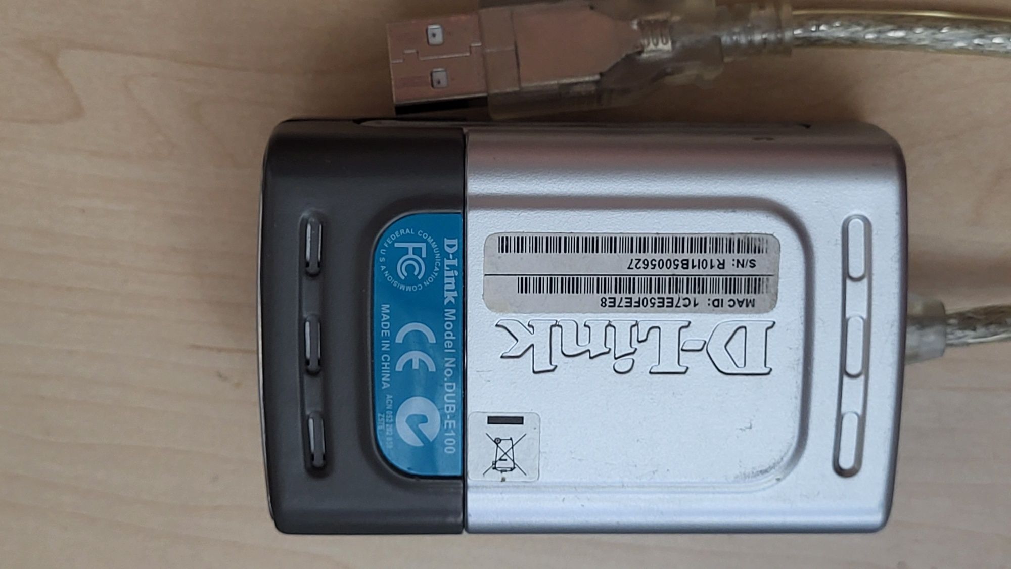 Ethernet USB адаптер D-LINK dub-E100 rev D1G. Работает с VAG