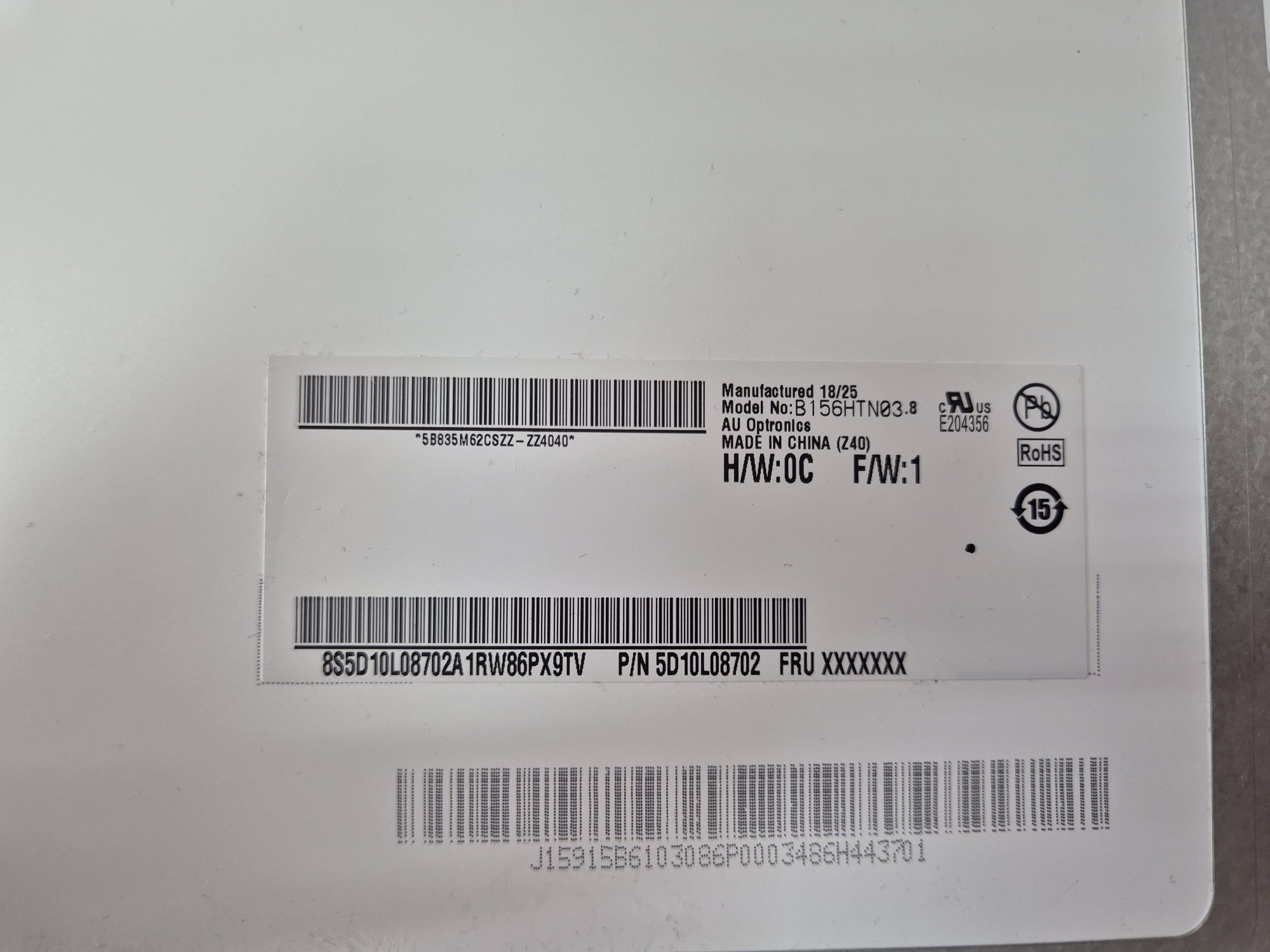 Matryca Ekran Lenovo Ideapad 330, 330-15IKB oryginal