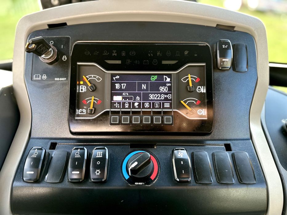 Koparko-ładowarka CAT 444 Tylko 3000Mth Joystick 2020r. JCB 4CX 434