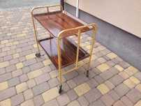 Barek / Stolik Na Kółkach Palisander Vintage Gerlinol Dinett - lata 70