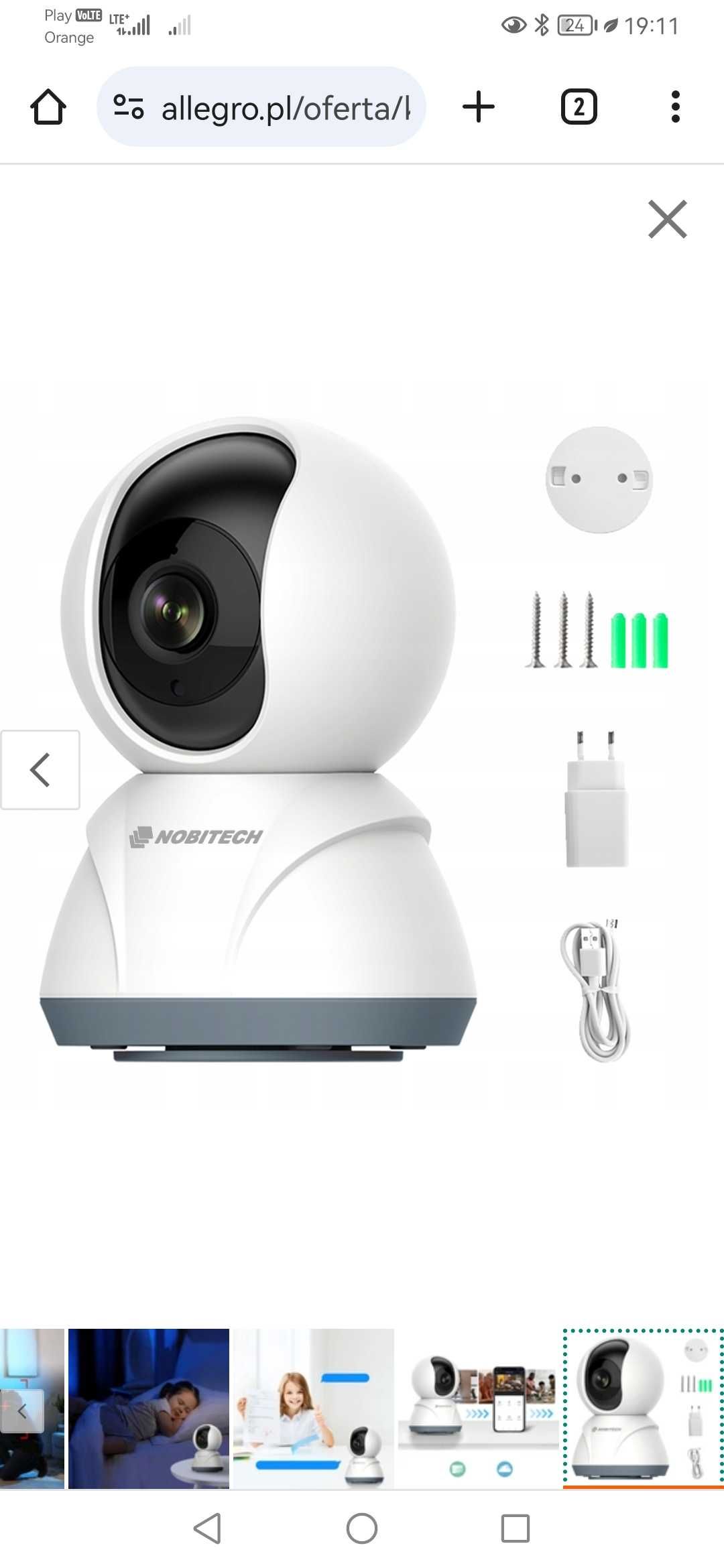 Dwie kamerki internetowe Smart Camera