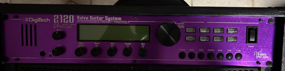 Digitech 2120 ламповий гітарний процесор