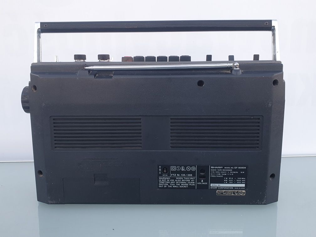 Radiomagnetofon Sharp GF 8080 vintage