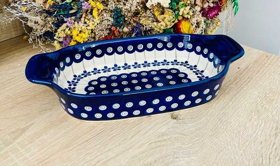 Ceramika Bolesławiec. Zapiekanka – półmisek 166A (226)