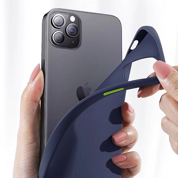 Joyroom Color Series ochronne etui do iPhone 12 Pro Max zielony (JR-BP