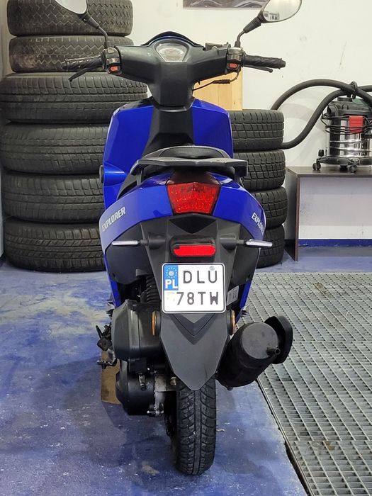 Zadbany Skuter 2T 2011 PO REMONCIE KALLIO Explorer Zarejestrowany w PL