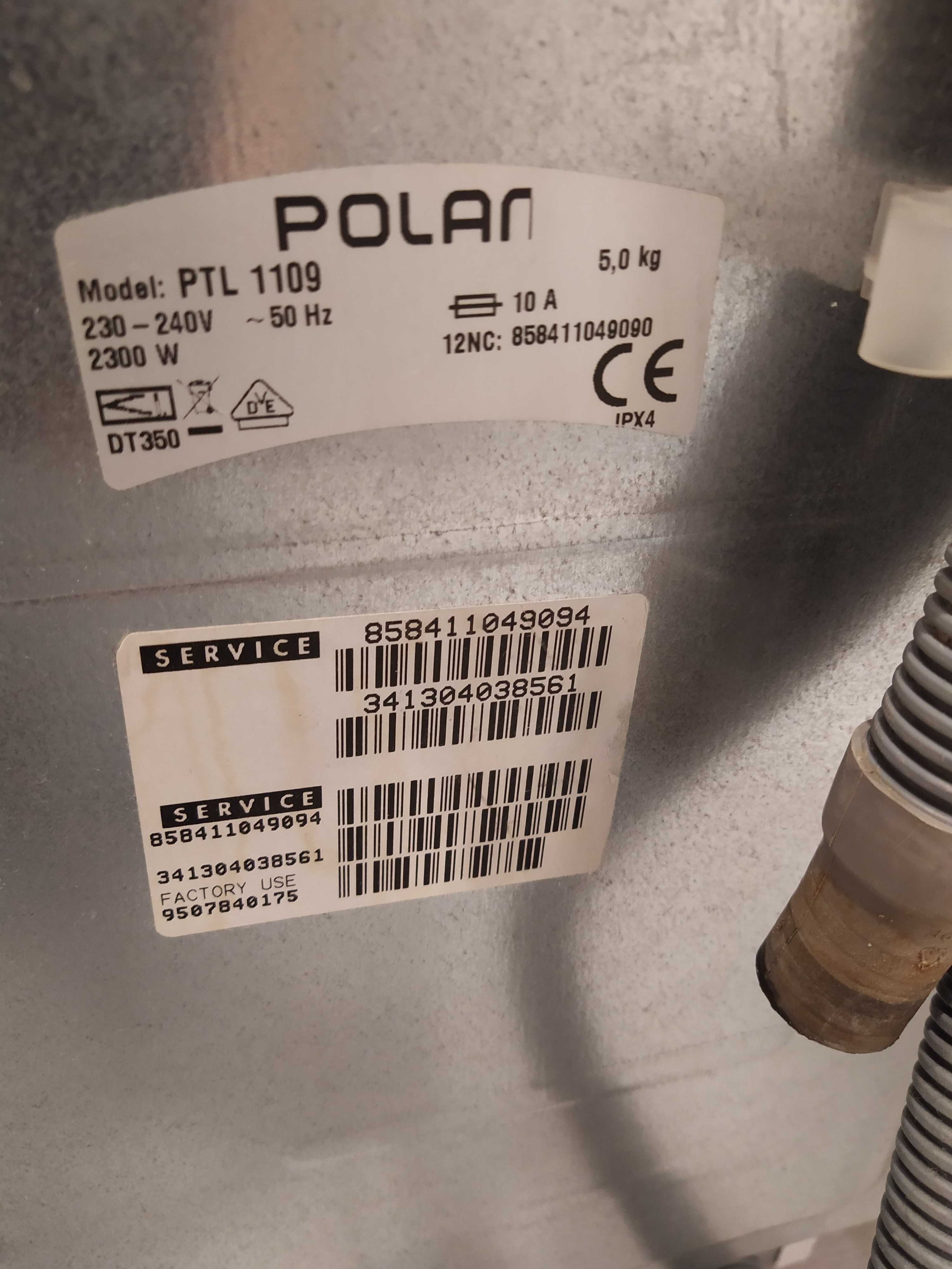 Okazja palka POLAR PTL 1109 5kg ładowana od góry - uszkodzony programa