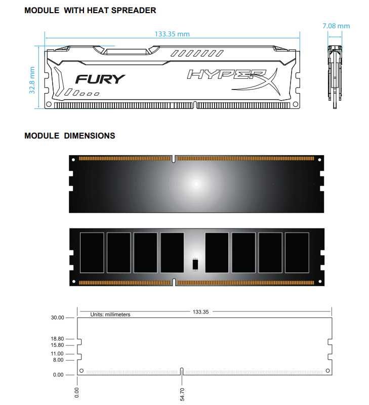 Pamięć RAM Kingston HyperX Fury Red 4GB DDR3