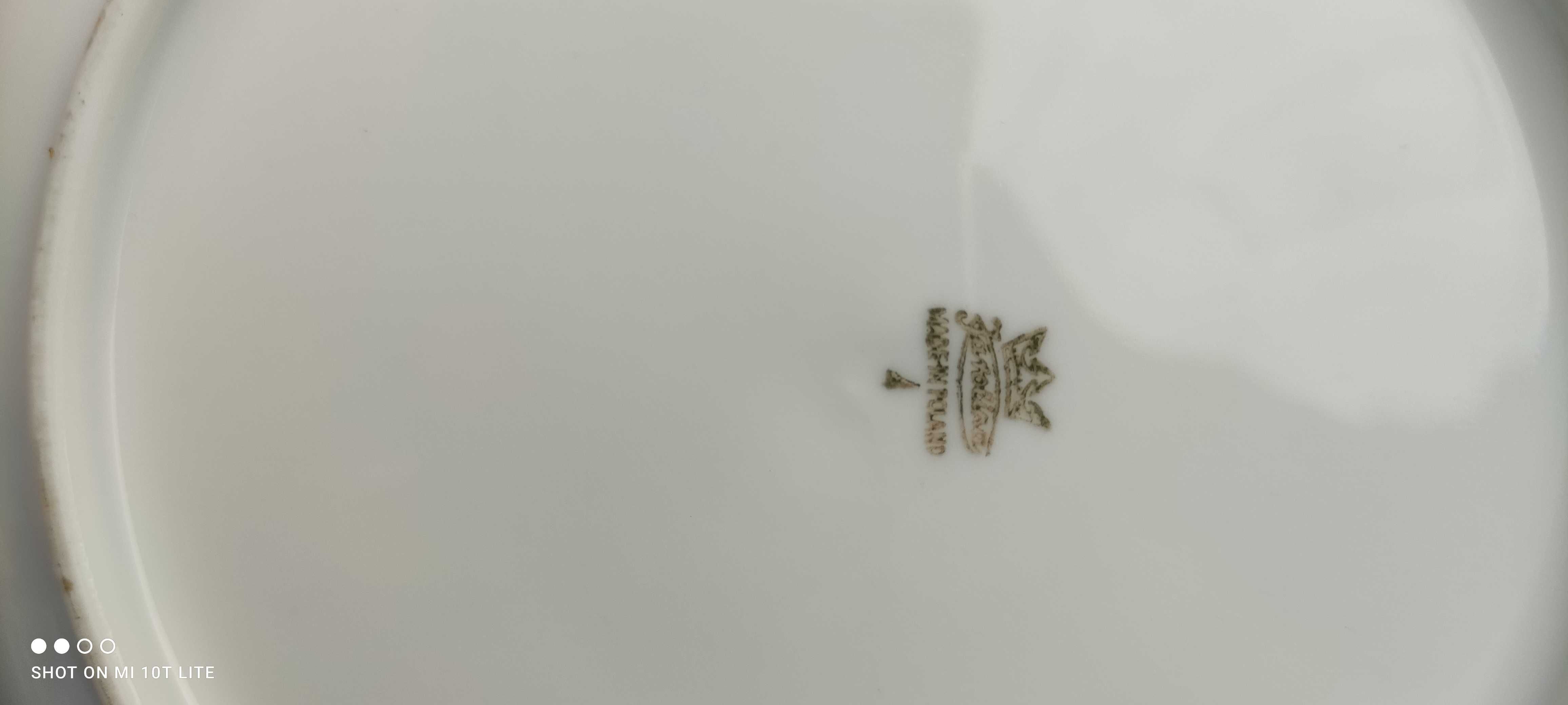 Talerzyk porcelany Jarocin