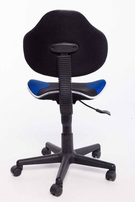 fotel krzesło obrotowe do biurka na kółkach czarne i szare