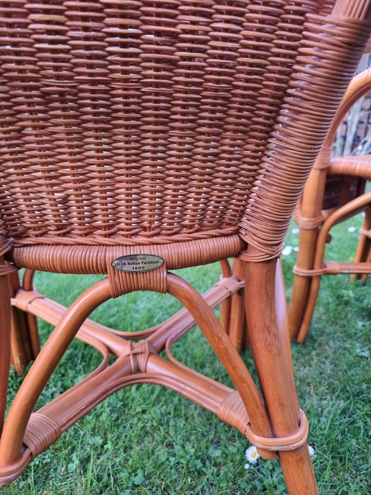 2 Krzesła Rattan Ratan Original H - K Furniture