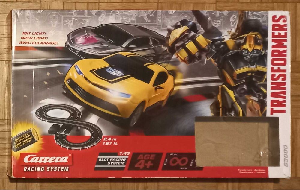 Transformers tor Carrera Go, 10 szyn po 3,50zł za szyne, skala 1:43