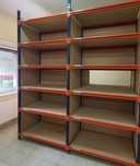 Regał magazynowy dł. 6.30m - 5x120cm gł 80cm - 160cm h=3000 6 półek