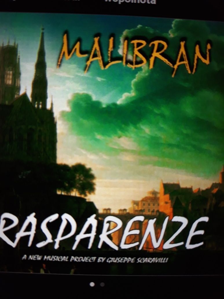Perełka włoskiego Prog Rocka MALIBRAN- Trasparenze. 2009.CD.