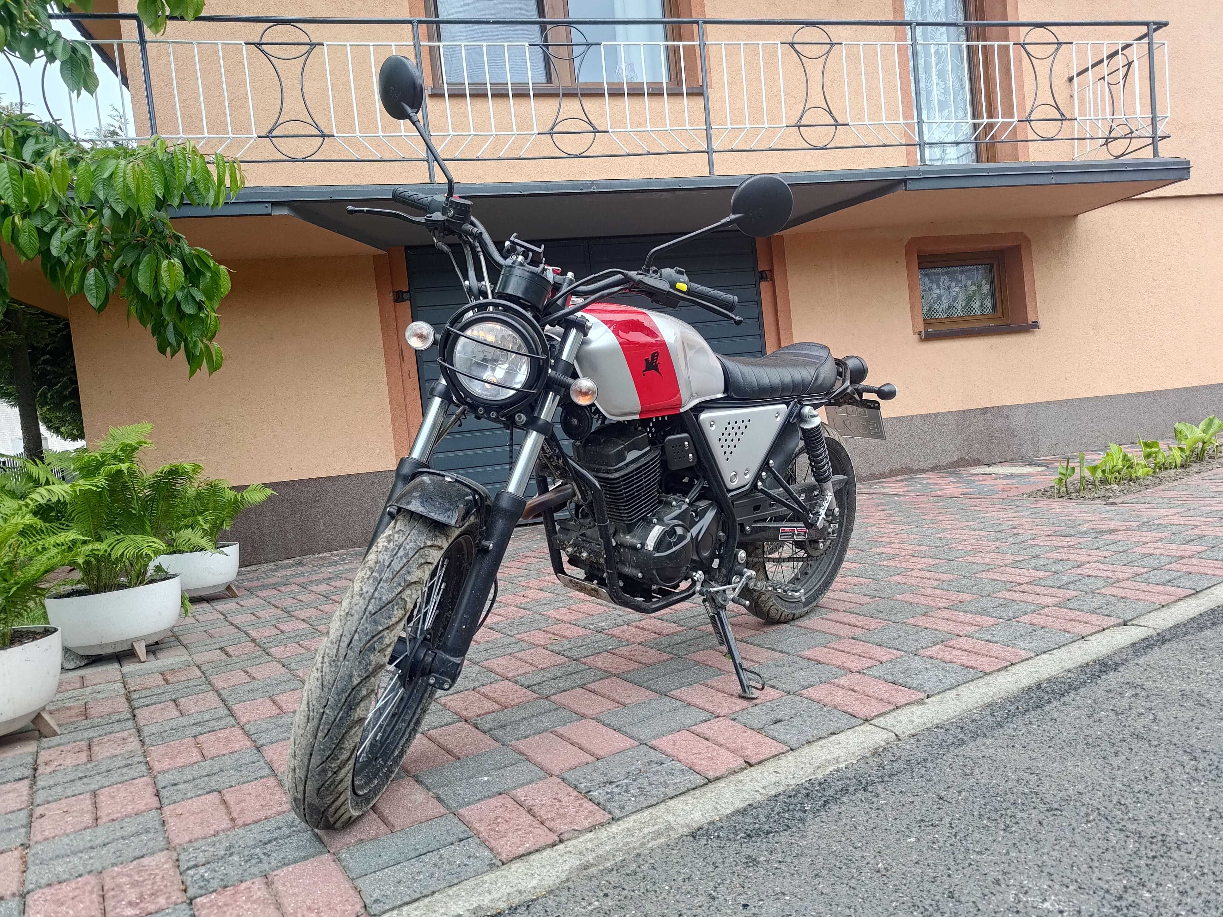 Romet SCMB Scrambler 125 rok 2020 niski przebieg 5500km OC PT