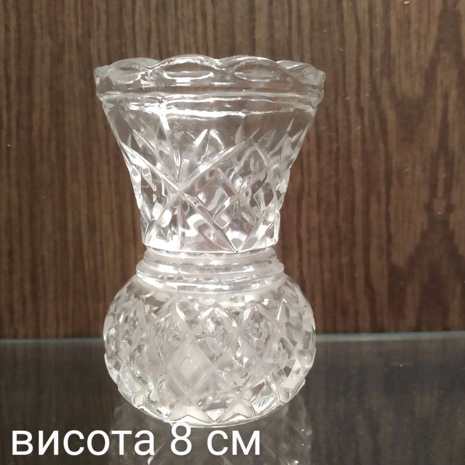 Салатниці кришталь, салатница ладья хрустальные