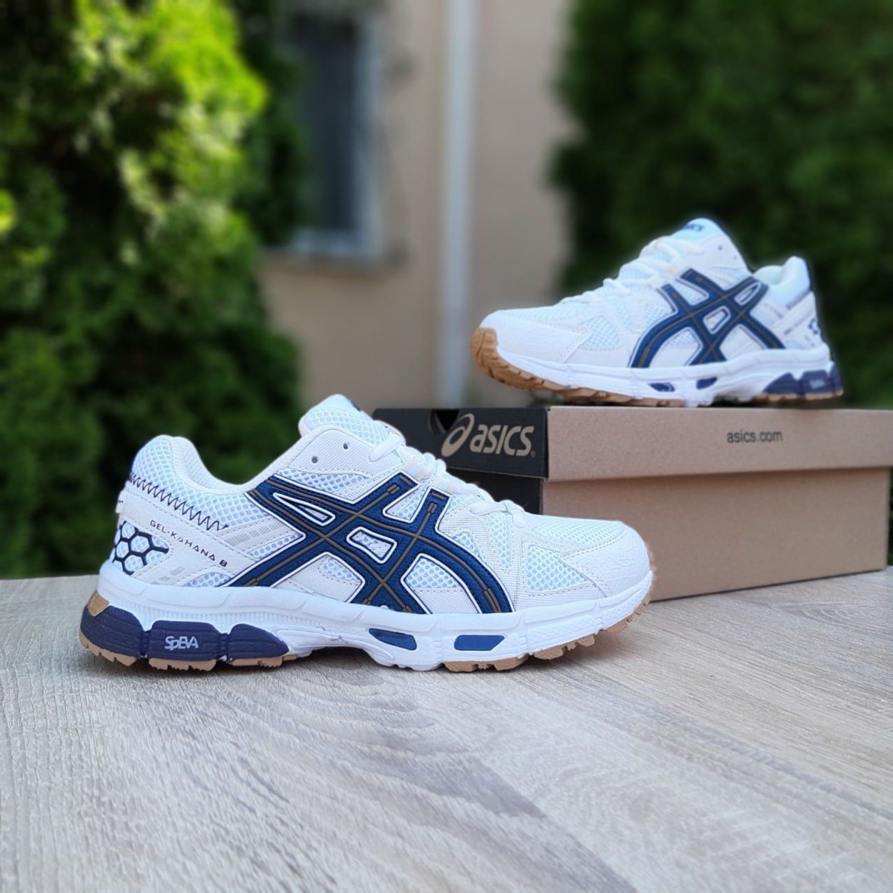 Чоловічі кросівки Asics Gel Kahana 8 Мужские кроссовки Асикс белые