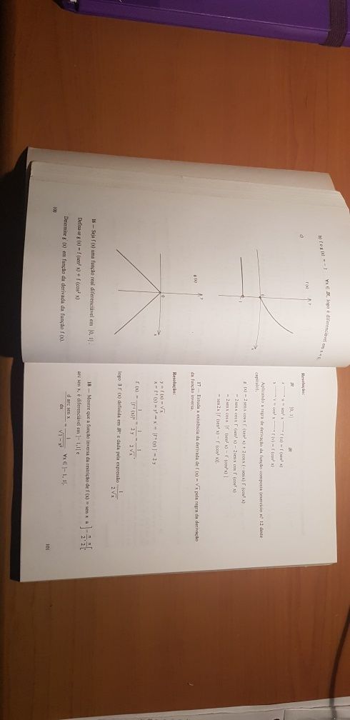 Livros de análise matemática, exercícios propostos e resolvidos