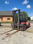 Wózek widłowy Linde H100 udźwig: 10T Kabina Klima Przesuw boczny