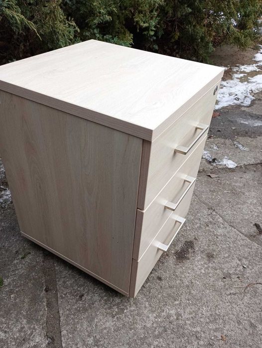 Kontenerek pod biurko KLON na kółkach mobilny przybornik do biur