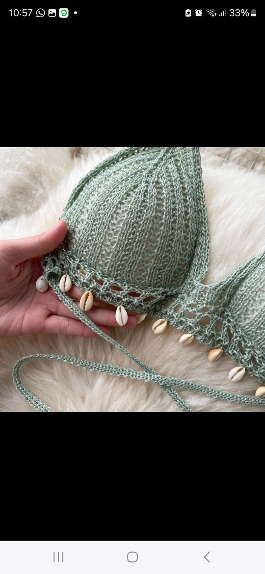 Conjunto crochet Novo