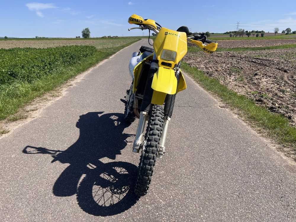 Suzuki dr-z 400e, drz 400E, zarejestrowana a2, dokumenty, z papierami