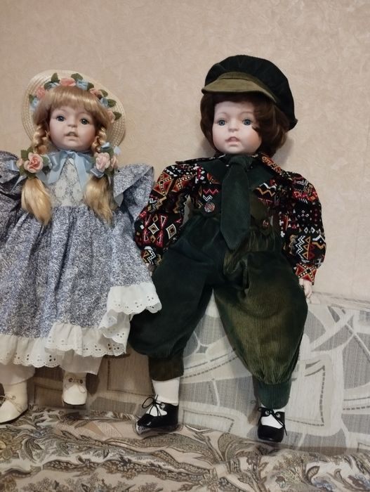 Колекційні керамічні ляльки