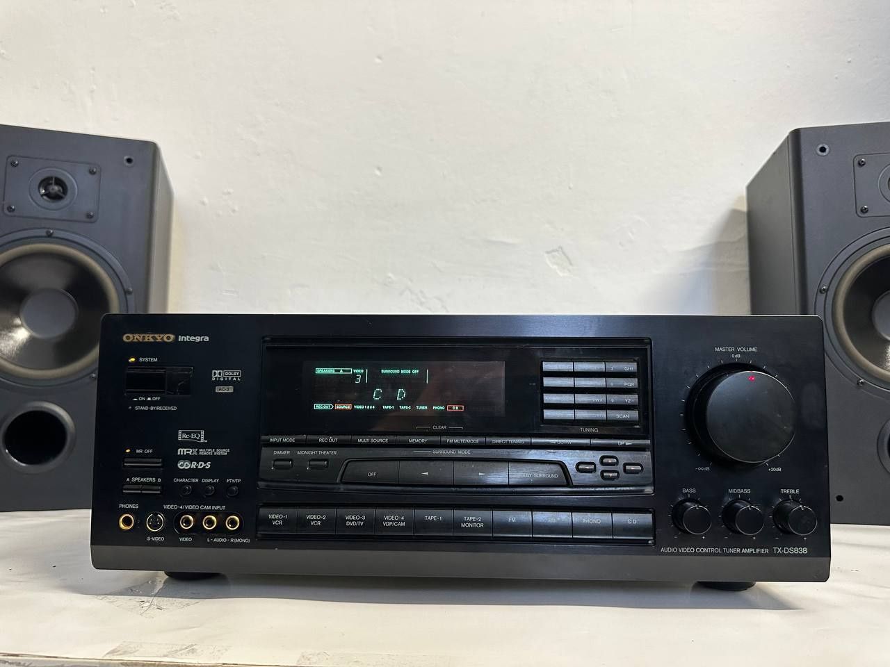 5.1 Amplituner Onkyo Integra TX-DS 838, 5.120 Watt, Japan