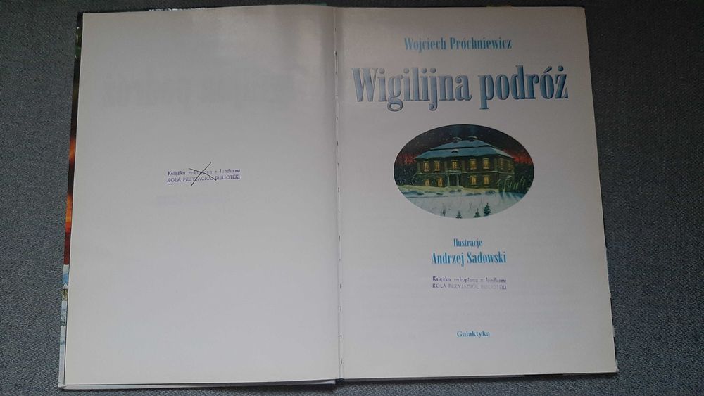 Wigilijna podróż W. Próchniewicz Opowieść na Święta Bożego Narodzenia