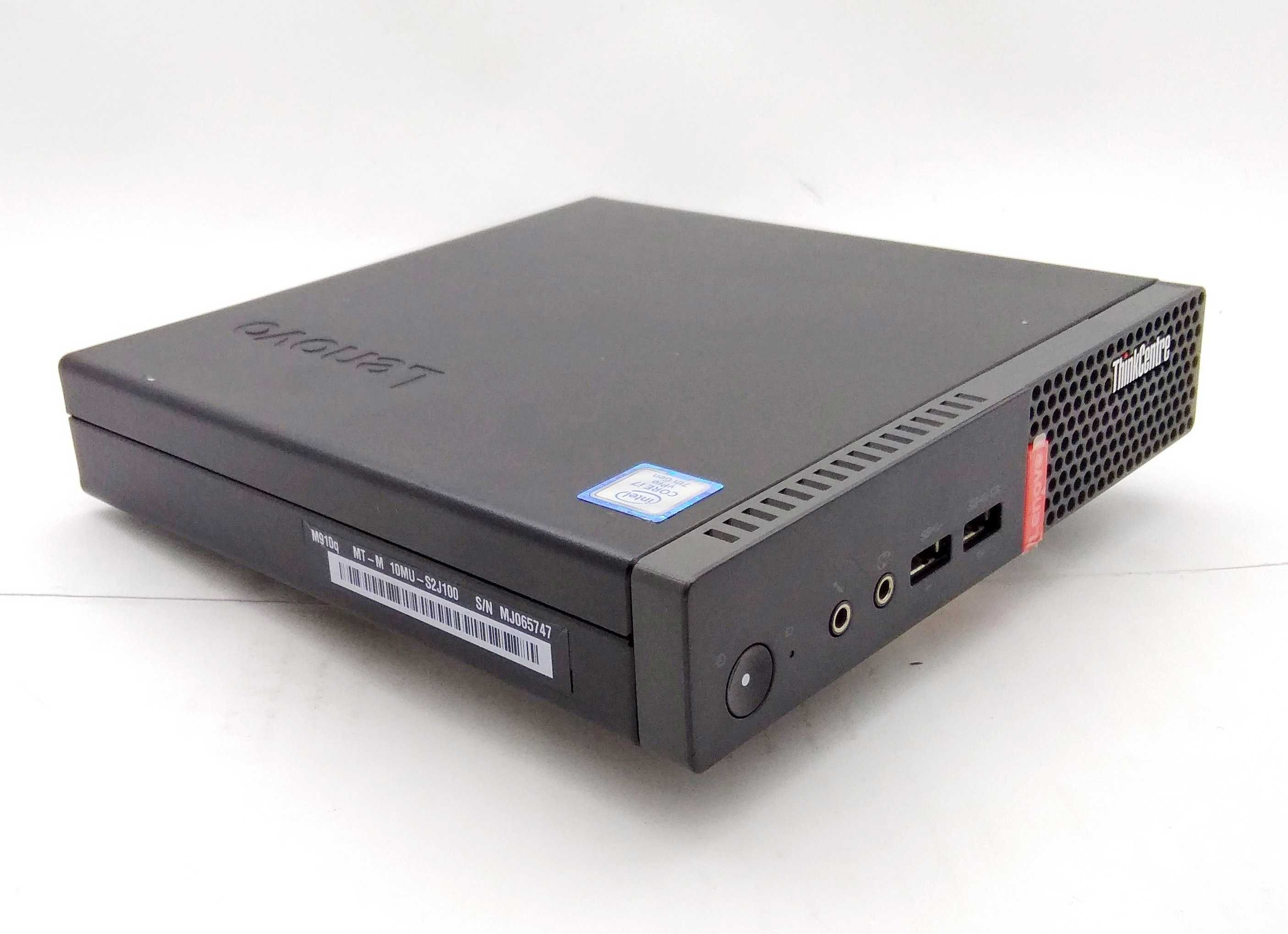 Lenovo ThinkCentre M910Q i7-7700T 8/256GB DP DP-HDMI VGA COM (2580_2)