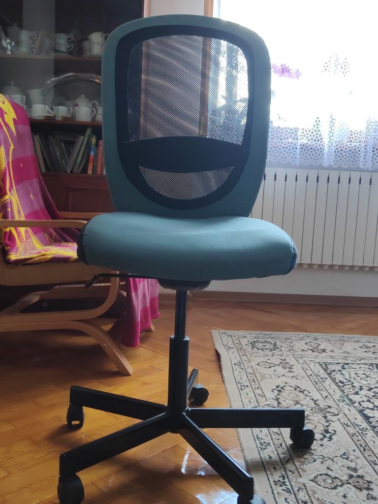 Niebieski Fotel flintan