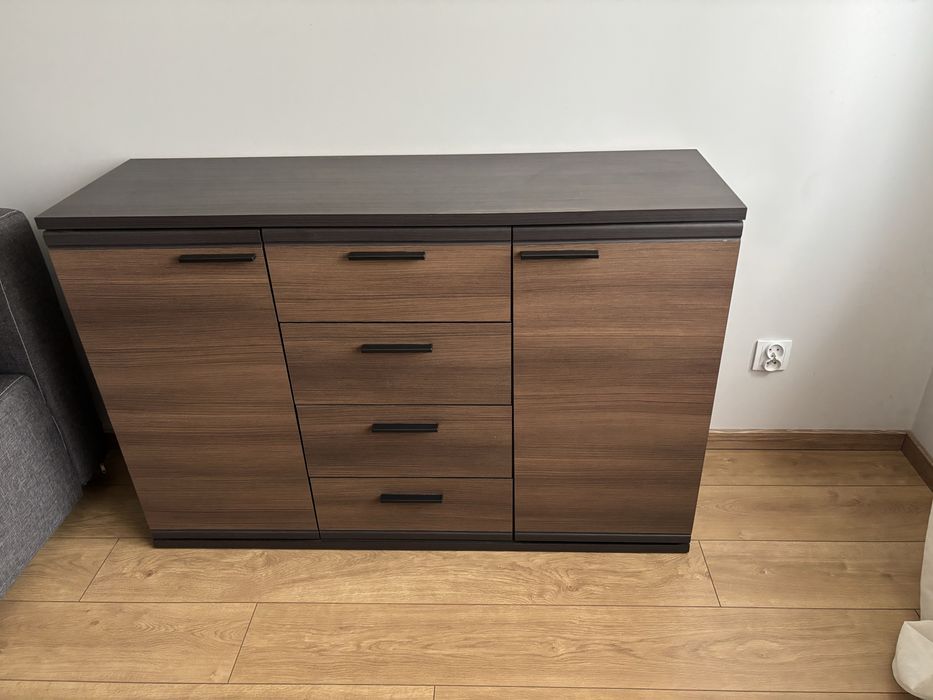 Zestaw witryna + komoda