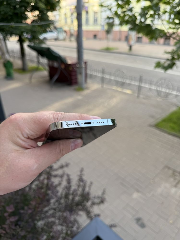 IPhone 14 Pro Max 256gb Silver з гарантією (100% акумулятор)