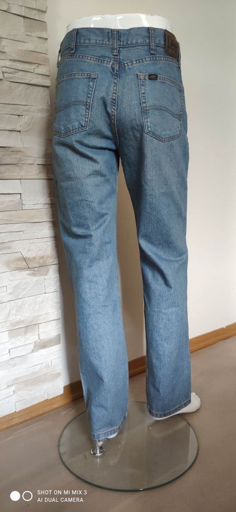 Lee Relaxed Fit Faded Light męskie jeansy rozm 34/32 jak 35/32